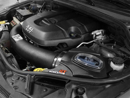 aFe Momentum GT Pro 5R Cold Air Intake System: Jeep Grand Cherokee (WK2) 1 54-76207 Photo - Mounted