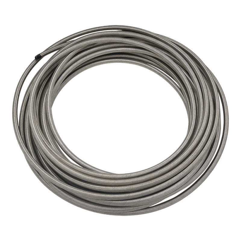 DeatschWerks 10AN Stainless Steel Double Braided CPE Hose - 50ft 6-02-0814-50