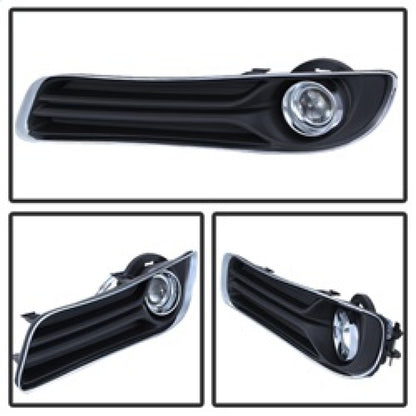 Spyder Chrysler 300 2011-2014 OEM Fog Light W/Universal Switch- Clear FL-C30011-C 5080394 5080394 Photo - Unmounted