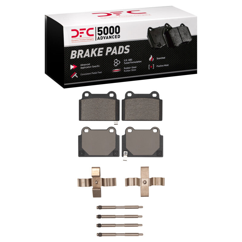 DFC DFC 5000 Advanced Low Met Brake Pads Brakes, Rotors & Pads Brake Pads - OE main image