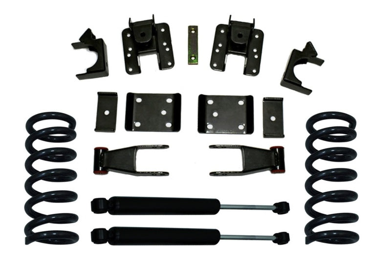 MaxTrac 14-18 GM C/K1500 2WD/4WD Extended/Crew Cab 2in/4in Lowering Coil Kit K331524-8 K331524-8 Photo - Primary