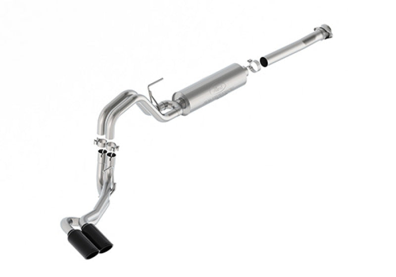 Ford Racing 21-24 F-150 122.8in Dual Side Exit Exhaust - Black Tips M-5200-FSB M-5200-FSB User 1