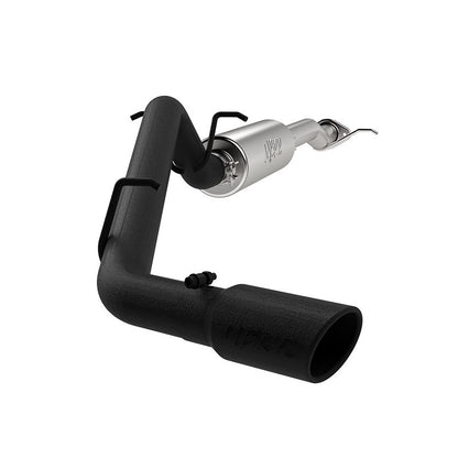 MBRP 2015 Chevy/GMC Colorado/Canyon 2.5L & 3.6L Black Coated 3in C/B Single S5088BLK Photo - Primary