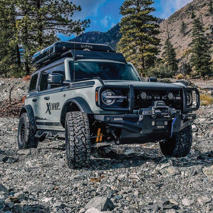 Westin 21-23 Ford Bronco (Excl. Bronco Sport) w/ XTS Front Bumper Brush Guard - Textured Black 59-761255 59-761255 Photo - Mounted