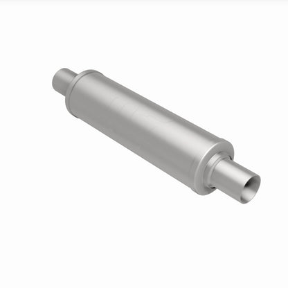 MagnaFlow 4" Round Center/Center Straight Through Performance Muffler 10414 360 Degree Image Set