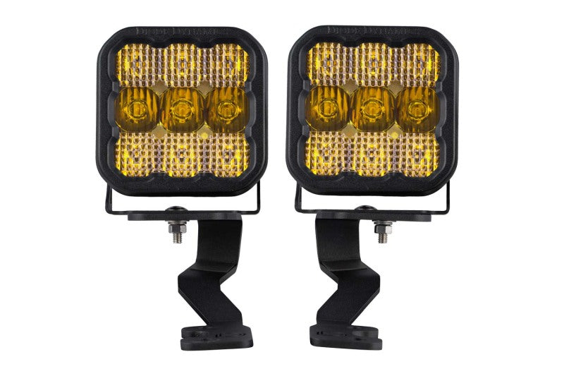 Diode Dynamics 2022 Toyota Tundra SS5 Pro Stage Series Ditch Light Kit - Yellow Combo DD7400 DD7400 Photo - Primary