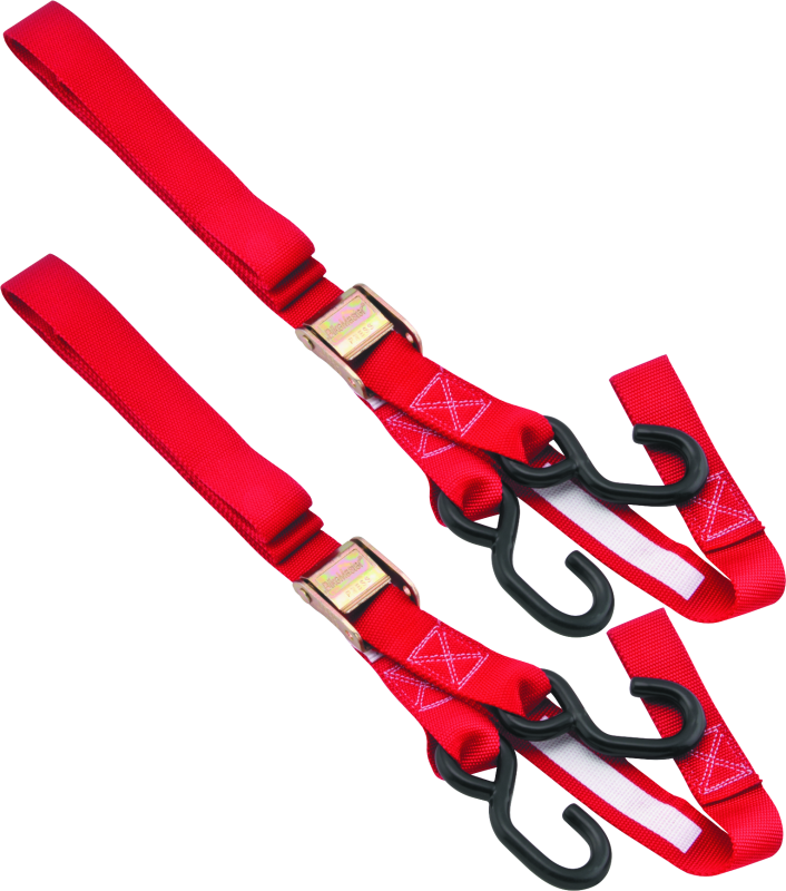 BikeMaster Tiedown 1-1/2 Integrated Softhook - Red 100516 100516 Photo - Primary