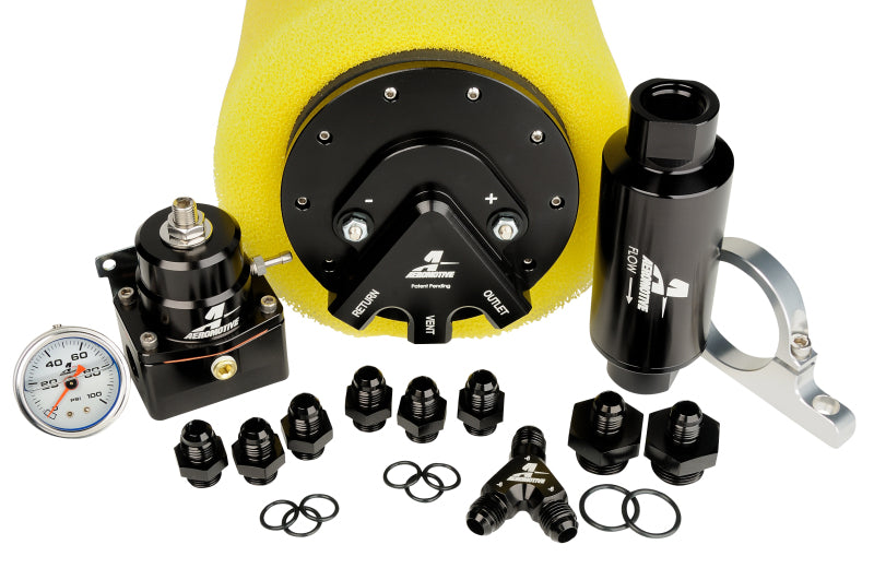 Aeromotive Phantom 340 Fuel System - Return Style w/ Y-Block 17164 17164 Photo - Primary