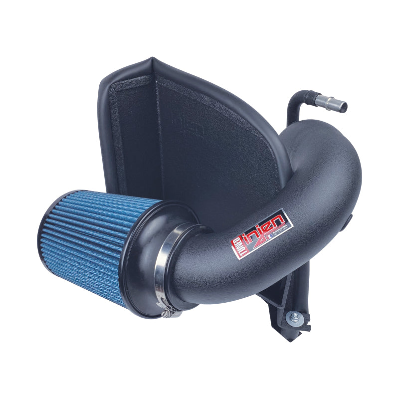 Injen 19-20 Ford Ranger L4 2.3L Turbo Wrinkle Black PF Cold Air Intake PF9071WB PF9071WB Photo - Primary