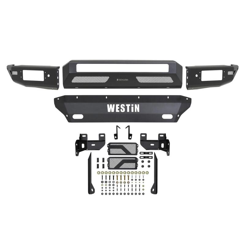 Westin 19-21 Chevrolet Silverado 1500 Pro-Mod Front Bumper - Tex. Blk 58-41215 58-41215 Photo - Unmounted