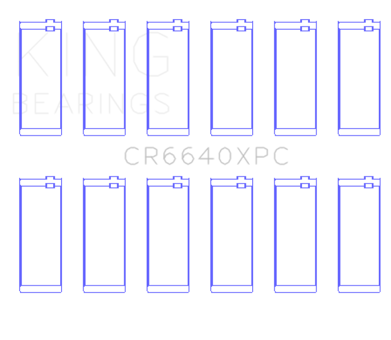 King Engine Bearings KING Performance Rod Bearings Engine Components Bearings main image