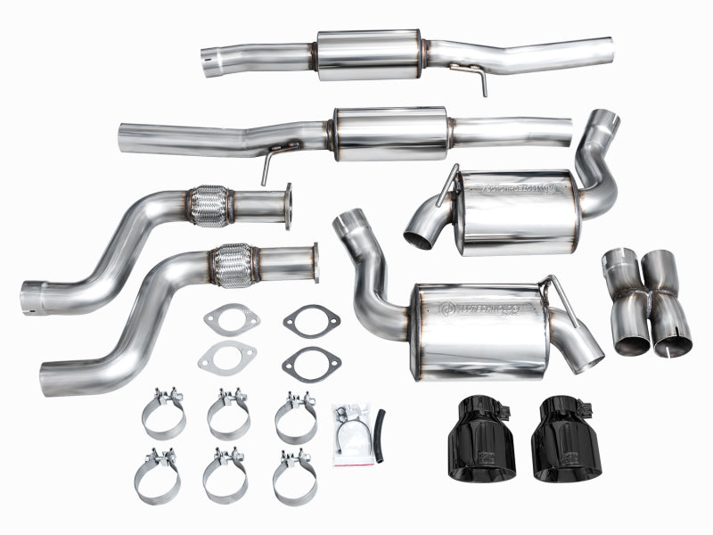 AWE Tuning AWE 2023 Nissan Z RZ34 RWD Touring Edition Catback Exhaust System w/ Diamond Black Tips 3015-33400 3015-33400 Photo - out of package