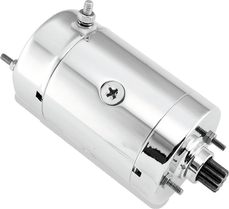 TwinPower Twin Power 82-84 FLH FLT 74-86 FXE 74-E76 XLH Chrome Hitachi Starter Replaces H-D 31503-73 215509 215509 Photo - Primary