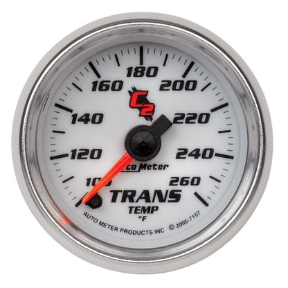 Autometer Gauge, Transmission Temp, 2 1/16" 100-260 Deg. F Digital Stepper Motor 7157 Photo - Primary