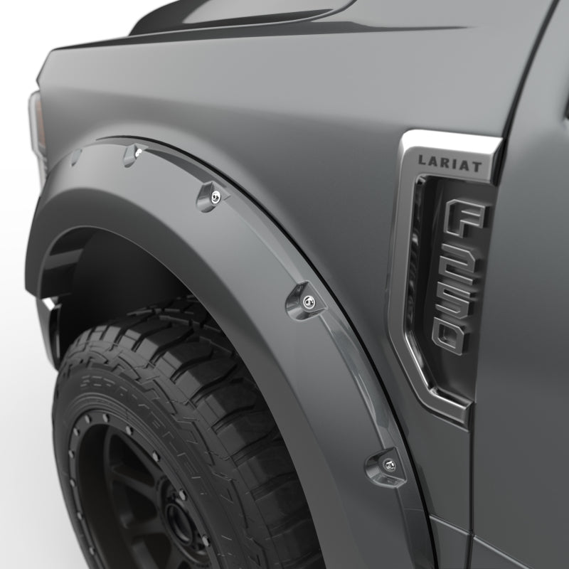 EGR 2017 Ford Super Duty Bolt-On Look Color Match Fender Flares - Set - Magnetic Metallic 793914-J7 793914-J7 Photo - Close Up