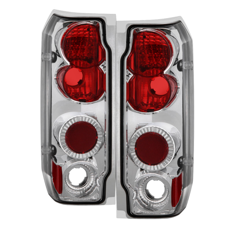 Spyder Ford F150 87-96/Ford Bronco 88-96 Euro Style Tail Lights Chrome ALT-YD-FF15089-C 5003317 5003317 Photo - Primary