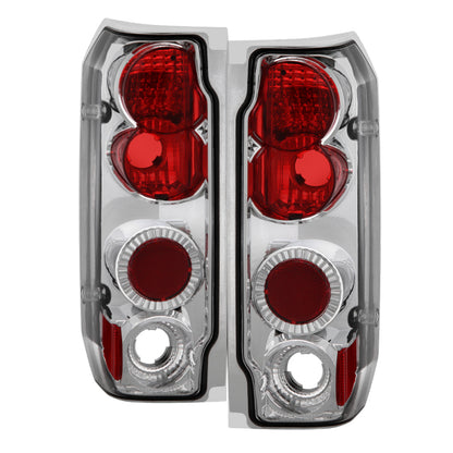 Spyder Ford F150 87-96/Ford Bronco 88-96 Euro Style Tail Lights Chrome ALT-YD-FF15089-C 5003317 5003317 Photo - Primary