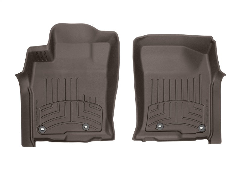 WeatherTech 2013+ Toyota 4Runner Front FloorLiner HP - Cocoa 474931IM 474931IM Photo - Primary