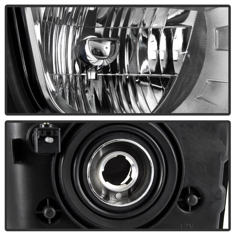 SPYDER xTune 10-13 Chevrolet Camaro OEM Style Halogen Headlights - Chrome (HD-JH-CCAM10-OE-C) 9042478 9042478 Photo - Unmounted