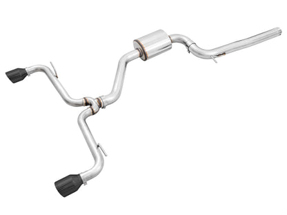AWE Tuning VW MK7 GTI Track Edition Exhaust - Diamond Black Tips 3020-33024 3020-33024 Photo - Primary