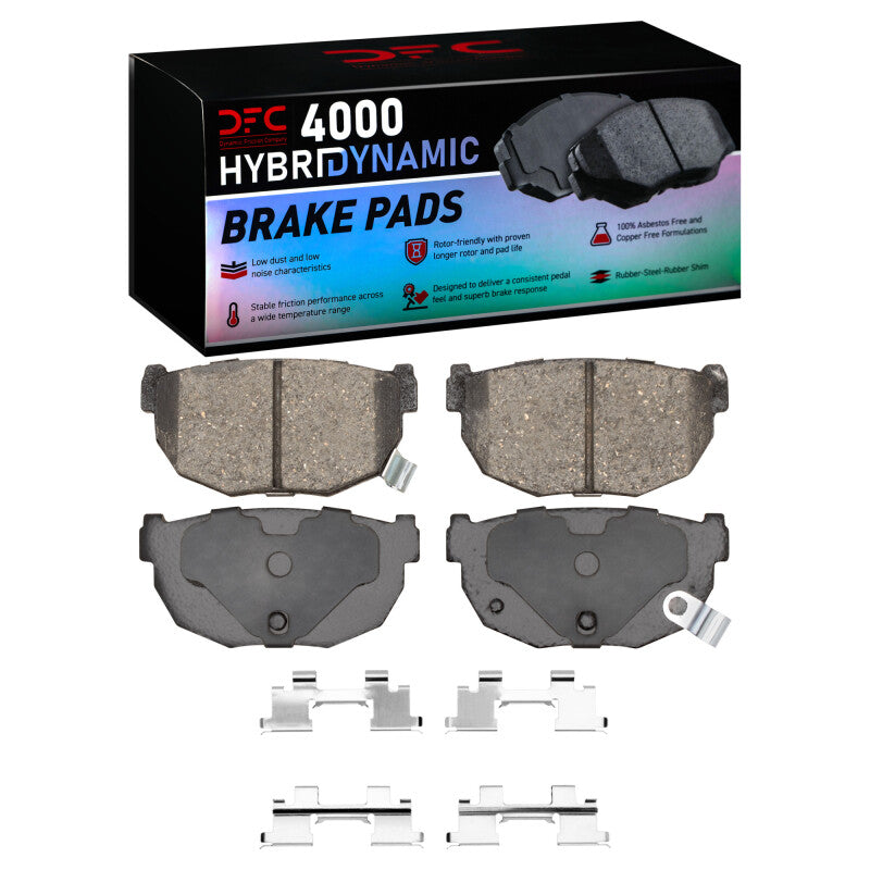 DFC DFC 4000 HybriDynamic Brake Pads Brakes, Rotors & Pads Brake Pads - OE main image