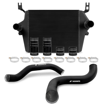 Mishimoto 99-03 Ford 7.3L Powerstroke PSD Black Intercooler Kit w/ Black Pipes MMINT-F2D-99KBKBK MMINT-F2D-99KBKBK Photo - Primary