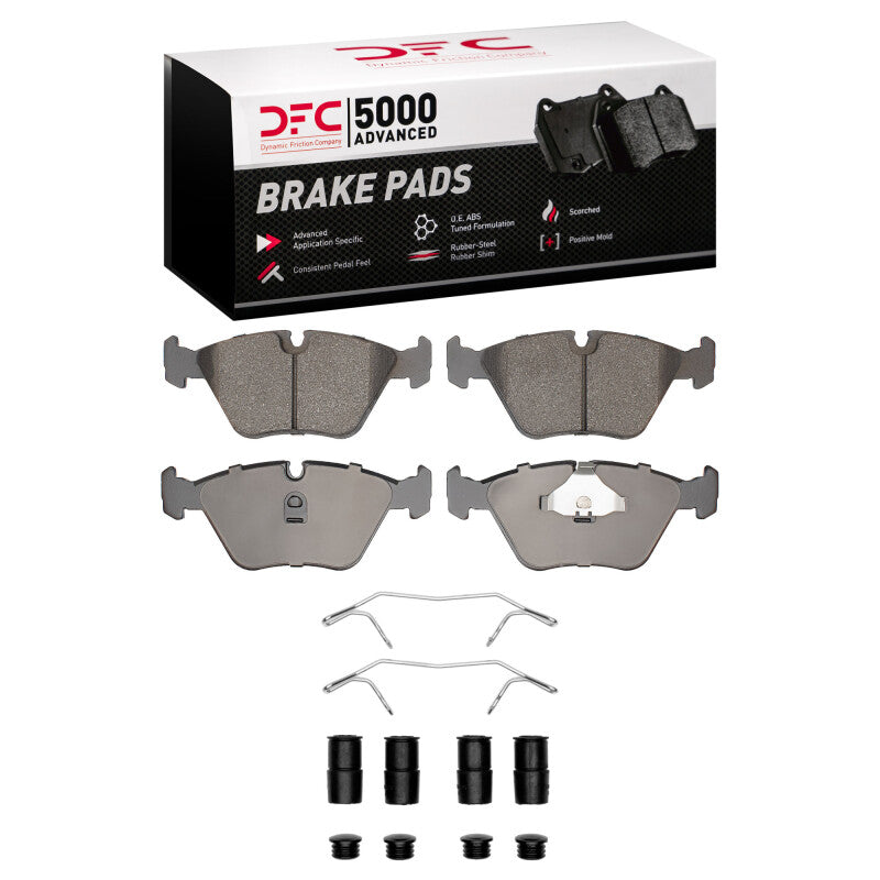 DFC DFC 5000 Advanced Low Met Brake Pads Brakes, Rotors & Pads Brake Pads - OE main image