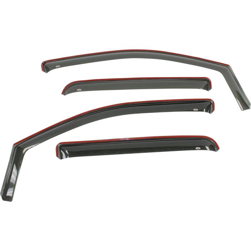 Westin 2015-2018 Chevrolet/GMC Colorado/Canyon Crew Cab Wade In-Channel Wind Deflector 4pc - Smoke 72-39423 72-39423 Photo - Primary