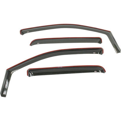 Westin 2015-2018 Chevrolet/GMC Colorado/Canyon Crew Cab Wade In-Channel Wind Deflector 4pc - Smoke 72-39423 72-39423 Photo - Primary