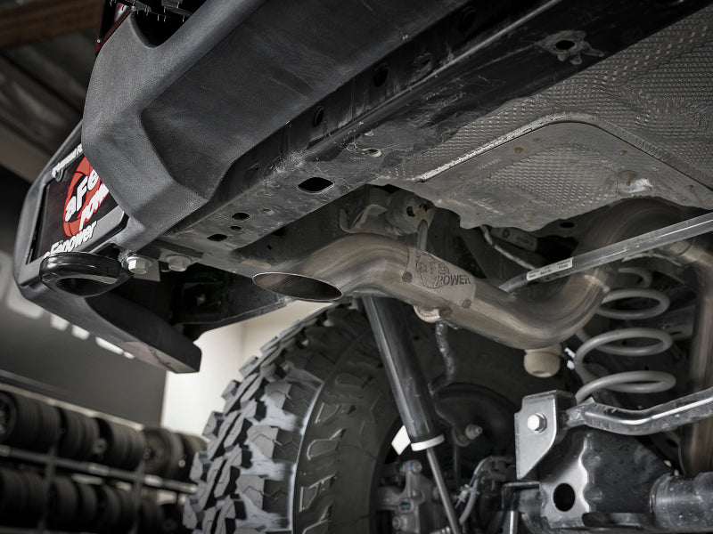 aFe Mach Force-Xp Hi-Tuck 2-1/2" 409 Stainless Steel Cat-Back Exhaust Sys. 49-48075 Photo - Mounted