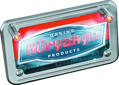 Kuryakyn Led Lic Plt Light W/Red Acc Lt 9398 9398 User 1