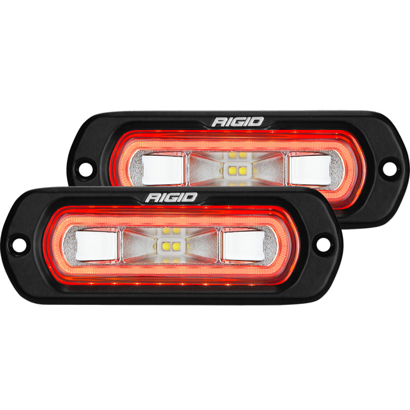 Rigid Industries SR-L Series Off-Road Spreader Pod 3 Wire Flush Mount (Pair) 53222 Photo - Primary