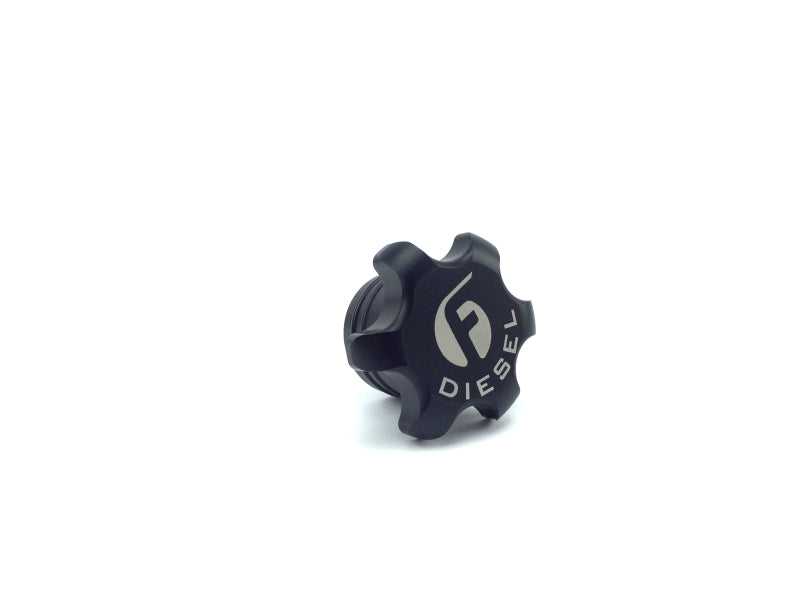 Fleece Performance 13-18 Dodge Cummins Black Anodized Billet Fuel Cap FPE-FC-1316-BLK FPE-FC-1316-BLK Photo - Primary