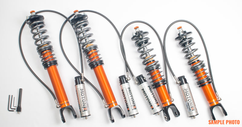Moton 2-Way Clubsport Coilovers True Coilover Style Rear Chevy Corvette C5 Z06 01-04 (Incl Springs) M 503 017S M 503 017S Photo - Primary