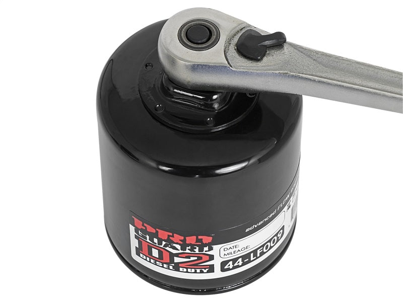 aFe Pro GUARD D2 Oil Filter (4 Pack) GM Trucks 03-06 V8-4.8L/5.3L/6.0L 44-LF009-MB Photo - Unmounted