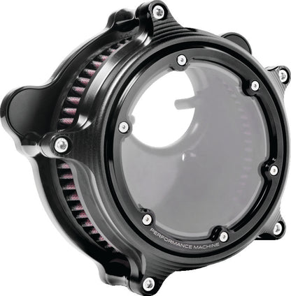 Performance Machine Vision Air Cleaner (W/ Bezel) - Black Ops 0206-2158-SMB 0206-2158-SMB User 3