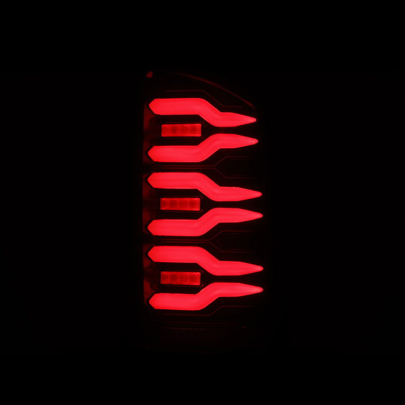 AlphaRex 07-08 Dodge Ram1500/07-09 Dodge Ram 2500+3500 Luxx-Series LED Tail Lights(Pair) Black/Red 641060 641060 User 5