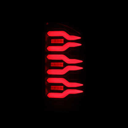 AlphaRex 07-08 Dodge Ram1500/07-09 Dodge Ram 2500+3500 Luxx-Series LED Tail Lights(Pair) Black/Red 641060 641060 User 5