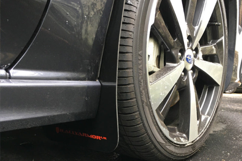 Rally Armor 2017+ Impreza 4D/5D Mud flap Silver logo MF45-UR-BLK/SIL User 2