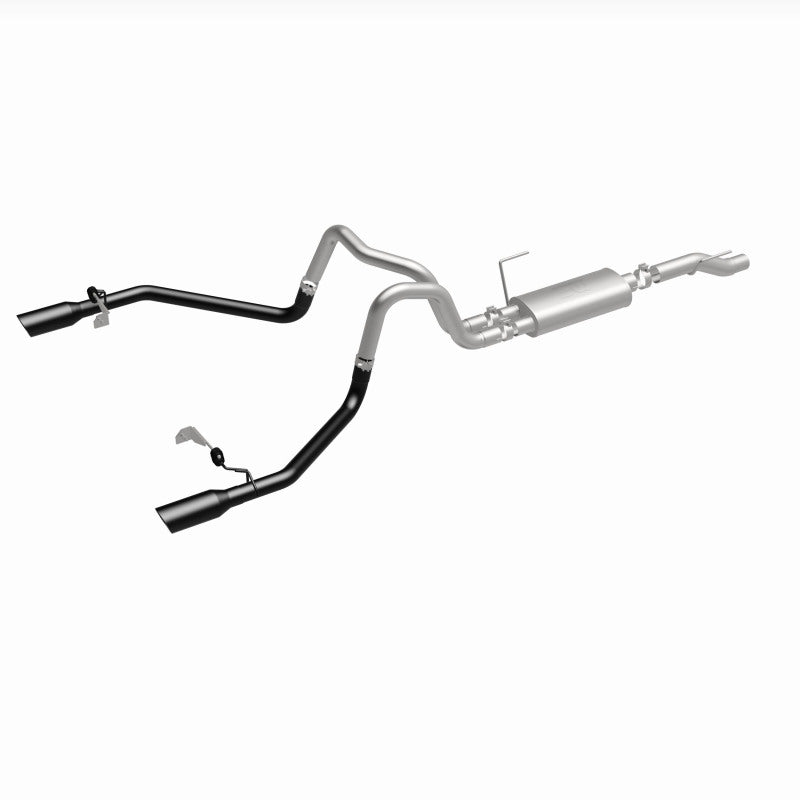 Magnaflow 21 Ford F-150 Street Series Cat-Back Performance Exhaust System- Dual-Split Rear Exit 19562 19562 360 Degree Image Set