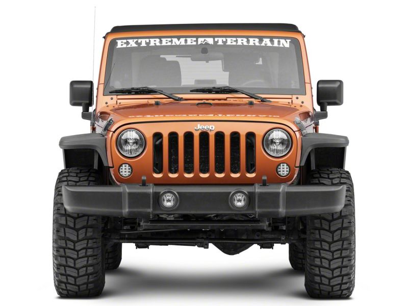 Raxiom 07-18 Jeep Wrangler JK Axial Series LED Front Turn Signals- Clear J119944 J119944 Photo - Close Up