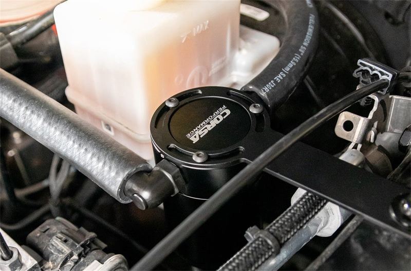 CORSA Performance Corsa 2018+ Jeep Wrangler JL & JLU / Gladiator JT (3.6L) Catch Can CC0002 CC0002 Photo - Mounted