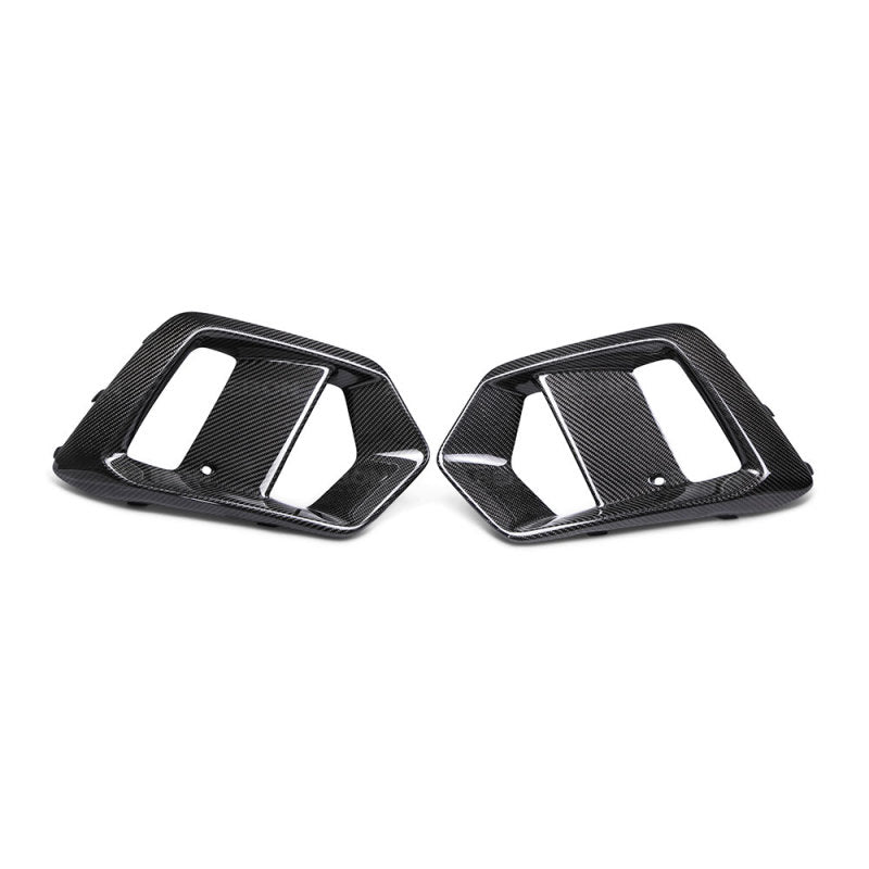Seibon 16-18 Ford Focus RS Carbon Fiber Fog Light Surrounds FLS16FDFO FLS16FDFO Photo - Primary