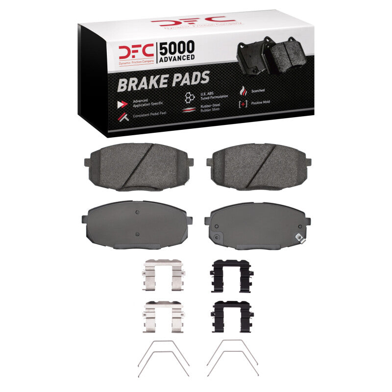 DFC DFC 5000 Advanced Ceramic Brake Pads Brakes, Rotors & Pads Brake Pads - OE main image