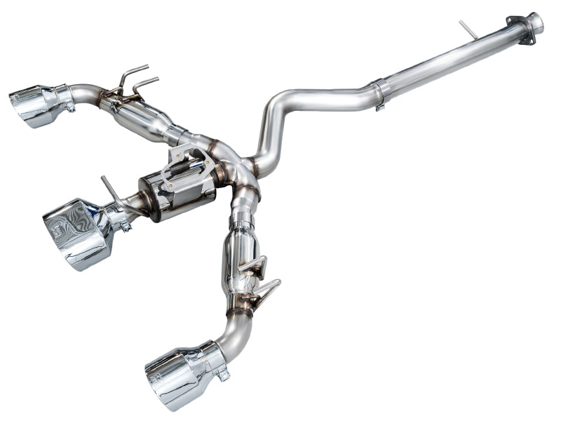 AWE Tuning AWE 23-24 Toyota GR Corolla Track Edition Catback Exhaust - Chrome Silver Tips 3020-52472 3020-52472 Photo - Primary