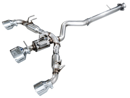 AWE Tuning AWE 23-24 Toyota GR Corolla Track Edition Catback Exhaust - Chrome Silver Tips 3020-52472 3020-52472 Photo - Primary