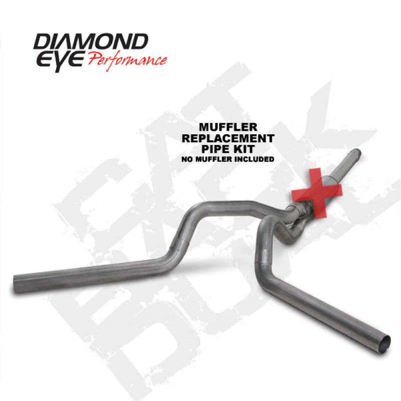 Diamond Eye Performance Diamond Eye KIT 4in CB DUAL SS: 94-97 FORD 7.3L F250/F350 PWRSTROKE K4312S-RP K4312S-RP Photo - Primary