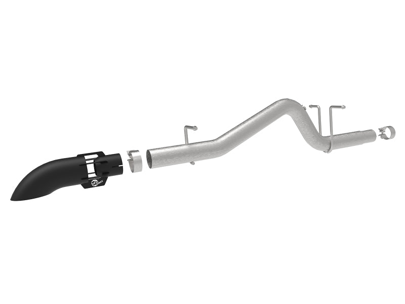 aFe MACH Force-XP 3in 409 SS Cat-Back Exhaust w/ Black Tip 16-18 GM Colorado/Canyon I4-2.8L (td) LWN 49-44100-B 49-44100-B Photo - Unmounted