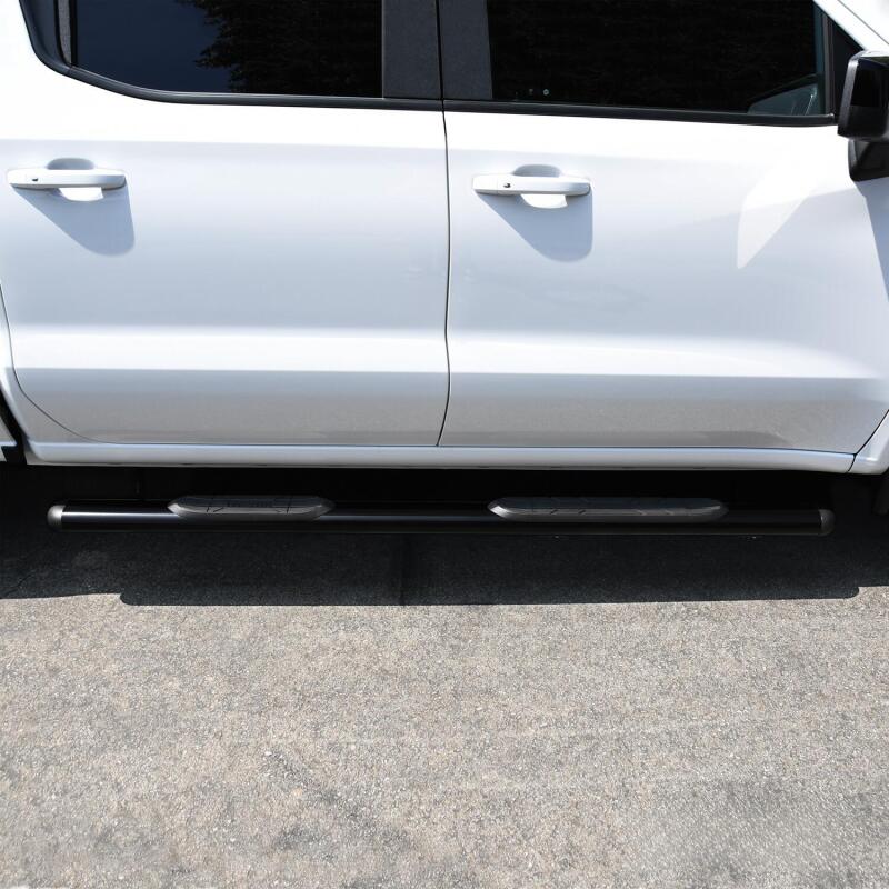 Westin 2019 Chevrolet Silverado/Sierra 1500 Double/CC Premier Oval Nerf Step Bar Mount Kit - Black 22-2255 22-2255 Photo - Mounted