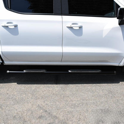 Westin 2019 Chevrolet Silverado/Sierra 1500 Double/CC Premier Oval Nerf Step Bar Mount Kit - Black 22-2255 22-2255 Photo - Mounted